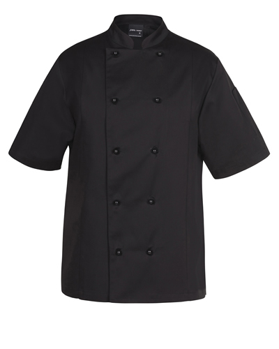 5CVS VENTED CHEF'S S/S JACKET