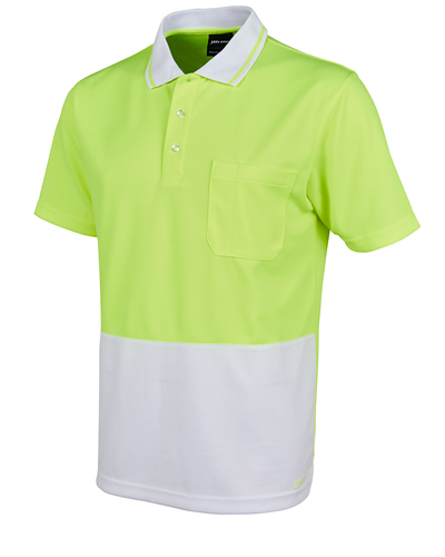 6HVNC ADULTS HI VIS NON CUFF TRADITIONAL POLO