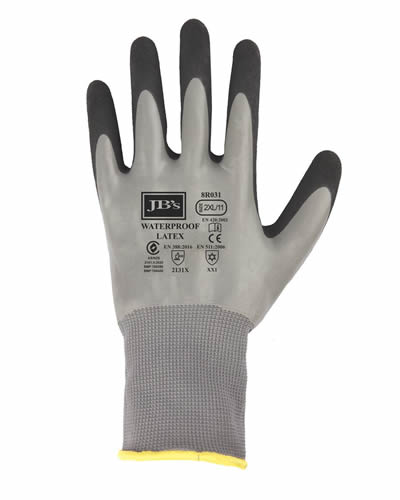8R031 WATERPROOF DOUBLE LATEX COATED GLOVE (5 PACK) 8R031 WATERPROOF DOUBLE LATEX COATED GLOVE (5 PACK)